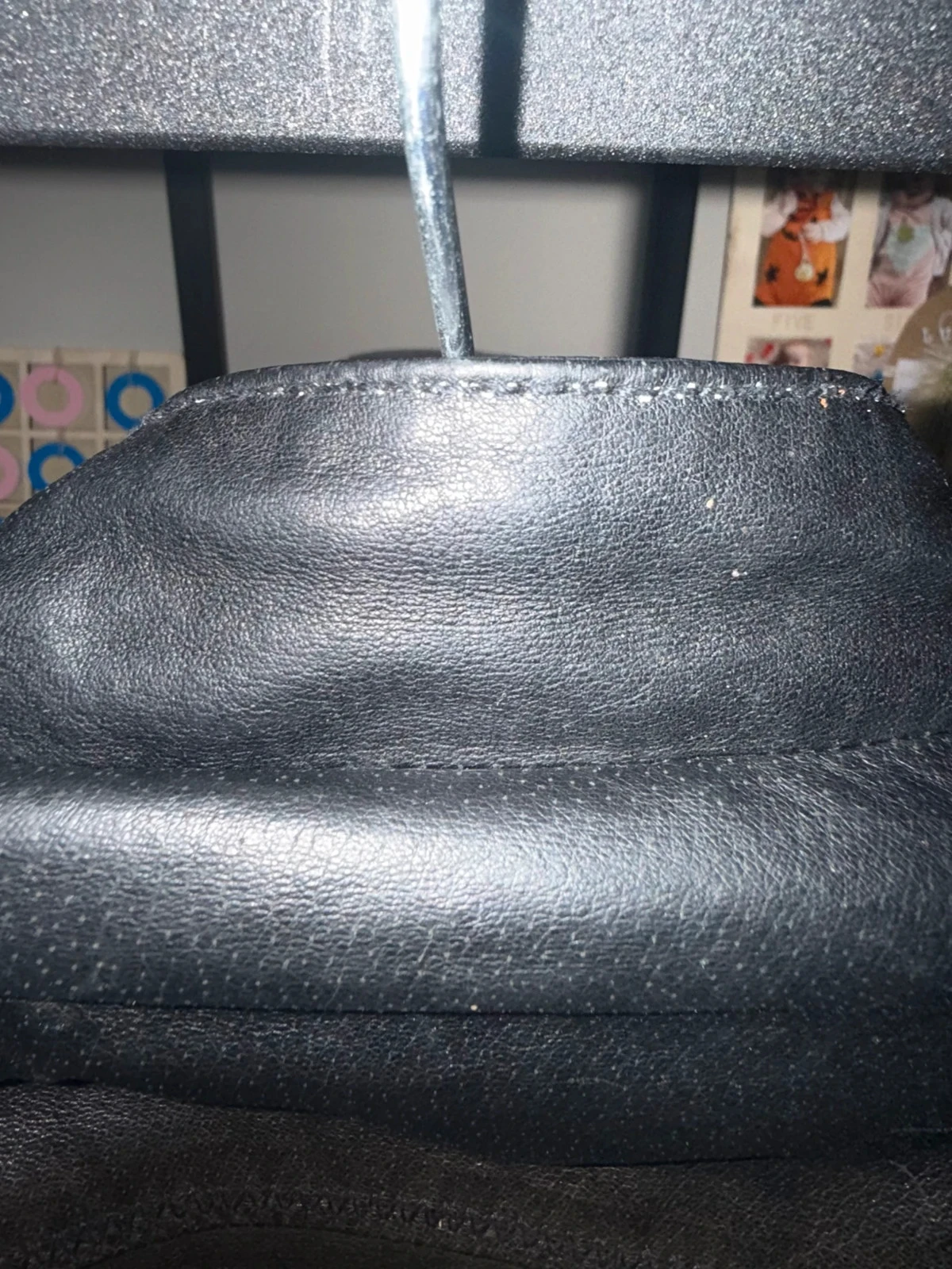 Faux leather jacket – photo 6